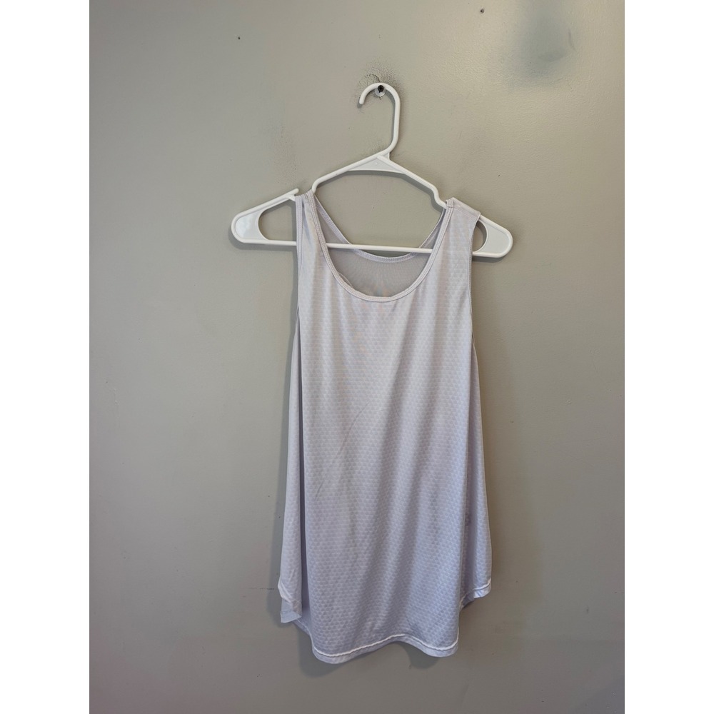 SHEIN Curve Womens 2XL Lavender Honeycomb Mesh Racerback Active Tank Top 2109388